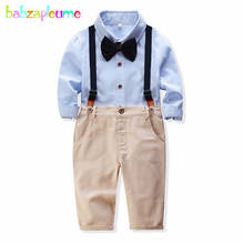 2Piece/Spring New born Baby Clothes Set Fashion Stripe Long Sleeve Cotton Gentleman T-shirt+Pants Infant Boys Clothing BC1654-1 2024 - buy cheap