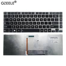 Клавиатура для ноутбука GZEELE US, с подсветкой, для Toshiba Satellite L800 L800D L830 L835 L840 L845 P845 C800 C845 M800 M805 M820 2024 - купить недорого