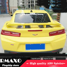 For Chevrolet CAMARO Spoiler with light 2009-2015 CAMARO High Quality  ABS Material Car Rear Wing Primer Color Rear Spoiler 2024 - buy cheap