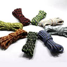 1 pair Round Shoelaces Shoelace Baskets Women Men Sneakers Shoe Laces 19 Colors Shoes Accessories Outdoor Hiking Sports Shoelace 2024 - buy cheap