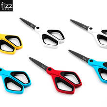 Fizz-Tijeras antiadherentes de papelería de oficina, para cortar papel, hechas a mano, creativas, multifuncionales, con cuchillo Fizz 2024 - compra barato