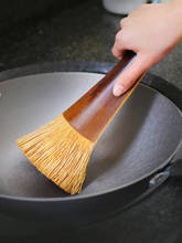 Pan brush kitchen with coconut palm natural scrub pot artifact long handle  scrub pot brush dish brush 2024 - buy cheap