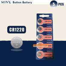 Sony-llave de botón CR1220 Original para reloj de coche, 5 uds., mando a distancia cr 1220 ECR1220 GPCR1220, batería de litio de 3v 2024 - compra barato