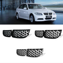 Grade frontal de carro estilo diamante para bmw, acessórios das séries 1/3/5, e36, e39, e87, e90, e92, f20, f30, e60, f10, f18, g30 2024 - compre barato