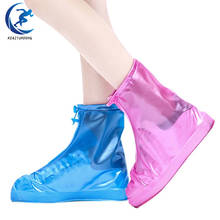 Protetor de sapatos para adultos e crianças, capa de chuva, unissex, antiderrapante, botas de chuva para acampamento ao ar livre 2024 - compre barato