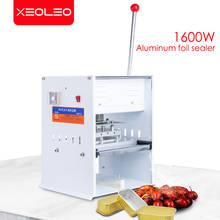 XEOLEO Aluminum foil sealer Manual Aluminum foil sealing machine Aluminum foil film food sealer For baking snacks, tea, sealing 2024 - buy cheap