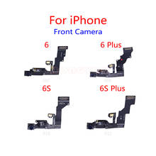 Câmera de chamada de vídeo original, para iphone 6 6s plus 4.7 5.5 polegadas, câmera frontal pequena, cabo flexível 2024 - compre barato