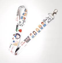 New cartoon Nurse  Doctors  Neck Strap Lanyards  Badge Holder Rope Pendant Key Chain Accessorie 2024 - buy cheap