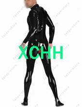 Sexy Latex Man Body Catsuit with socks with red anus condom back zippers alice in wonderland costume adult cosplay costume 2024 - buy cheap