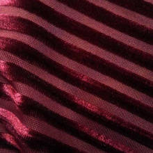 Velvet Fabric Stretchy Gorgeous Silky Stripe Fabric for Dress Gown Luxury Soft Velvet Home Textile Curtain 2024 - buy cheap