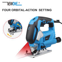 NEWONE 710W 230V Jigsaw Scroll Saw with Tool-less Blade Change,LED,Dust Extractor,Cutting Angle ±45° Metal/Woodcutting 2024 - buy cheap