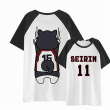 Camiseta kuroko no basuke, camiseta de anime masculina/feminina kuroko tebáya sem cesta 2024 - compre barato