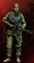 Kit de construcción de modelo de resina, figura de soldado de la Marina americana, 1/35 2024 - compra barato