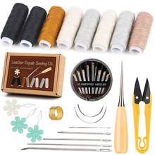 Miusie-kit de costura de couro, agulha de costura para iniciantes, costura à mão, linha de couro 2024 - compre barato