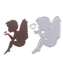 Angel Girl Metal Cutting Dies Scrapbooking Mold Knife Stencil Die Cuts Card Making DIY Craft Embossing New Dies 2024 - buy cheap