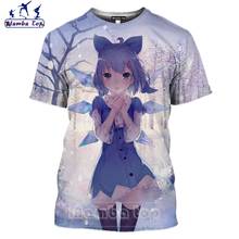 Mamba-Camiseta con estampado 3D de Touhou para hombre, camisetas con cuello redondo de dibujos animados, camiseta Harajuku de Manga Anime para chica, ropa deportiva Sexy para hombre 2024 - compra barato