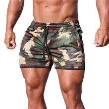 Summer New Fitness Shorts Fashion Breathable Quick-Drying Gyms Bodybuilding Joggers Shorts Slim Fit Shorts Camouflage Sweatpants 2024 - buy cheap