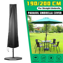 190-280 см зонтик водонепроницаемый защитный чехол открытый патио консольный зонтик от дождя чехлы Защита от Солнца Чехол для зонта 2024 - купить недорого