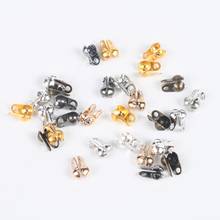 200Pcs/Lot 1.5 2.4 3.2mm Crimps End Beads For Ball Bead Chain Necklace Bracelet Connectors Clasps For Jewelry Making Accessories 2024 - buy cheap