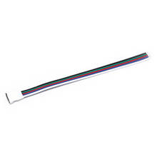 Женский Solderless с проводным кабелем 15 см для SMD RGBW RGBWW светодиодные ленты 5pin светодиодный разъем 5 шт./лот новый 5 Pin коннектор RGBW 2024 - купить недорого
