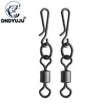 DNDYUJU 20pcs Size 4# Carp Fishing Solid Ring Quick Change Fishing Hook Connect Swivels Accessories Snap Bait Connector Clips 2024 - buy cheap