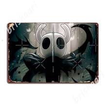 Hollow Knight Metal Signs Wall Decor Designing Mural Club Tin sign Posters 2024 - buy cheap