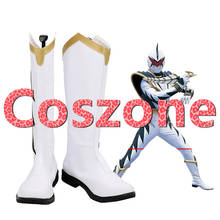 Zapatos blancos para Cosplay Bakuryuu Sentai Abaranger, botas para Halloween, Carnaval, accesorios para disfraces 2024 - compra barato