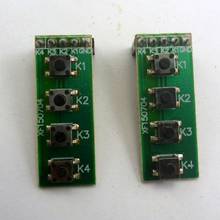 2pcs 2.54mm Female Pin Header 4 Button key Switch Keyboard kit for raspberry pi FPGA CPLD ARM AVR Development Board 2024 - buy cheap