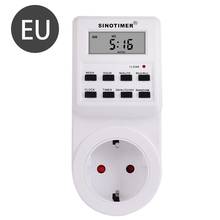 TM516 EU UK US Plug Digital Weekly Programmable Electrical Wall Plug-in Power Socket Timer Switch Outlet Time Clock 220V 110V AC 2024 - buy cheap