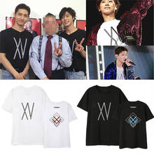 New Korean Kpop TVXQ TOHOSHINKI XV Album Shirts Hip Hop Streetwear Loose K-pop Clothes Tshirt T Shirt Short Sleeve Tops T-shirt 2024 - buy cheap