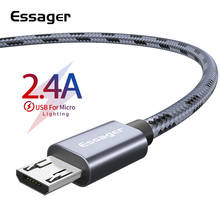 Essager Micro USB Cable Fast Charging Charger Cable For Samsung Xiaomi Redmi Microusb Data Wire Cord Android Mobile Phone Cables 2024 - buy cheap