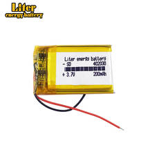 Polymer lithium battery 3.7 V, 402030 042030   200mah can be customized wholesale CE FCC ROHS MSDS quality certification 2024 - buy cheap
