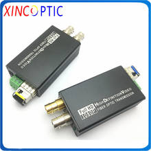 Mini Type Single Mode Single Fiber 1920*1080P 1Ch Forward Mini 3G-SDI Video Fiber Converter with Loopback SM SX BIDI 20KM LC SFP 2024 - buy cheap