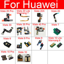 Гибкий кабель датчика освещенности для Huawei Mate 7 8 9 10 20 30 40 Pro Mate 20 Lite 20X Maimang 6 7, запчасти для ремонта 2024 - купить недорого