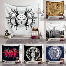 Tapiz nórdico para colgar en la pared, manta de poliéster con patrón de Mandala, cubierta Bohemia, decoración del hogar, 95x73cm 2024 - compra barato