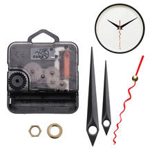 1 Set Clock Replacement Accessories Clock Movement Mechanism Black & Red Hands Repair Tool Parts Kit DIY Set With Hook 2024 - buy cheap
