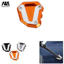 Motorcycle Kickstand Side Stand Pad Extension Foot Widening Plate Enlarge Accessories For KTM Duke 790 2018-2019 2024 - buy cheap