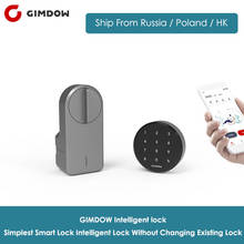 GIMDOW Tuya APP Electronic Door Lock Smart Remote Bluetooth Control Lock Digital Code Keypad Deadbolt For Home And Hotal 2024 - buy cheap