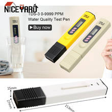 NICEYARD Portable Water Quality Testing Pen TDS Meter LCD Digital 0-9999 PPM Water Purity Tester Filter Measuring Tools 2024 - buy cheap