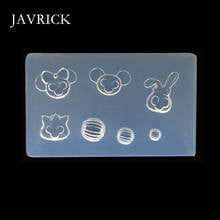 DIY Nail Art Silicone Mold 3D Cat Rabbit Wing Square Resin Mold Craft Tool DIY Pendant Accessories Jewelry Making Tool 2024 - buy cheap