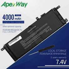 Батарея ApexWay 7,4 V 4000mAh B21N1329 для Asus D553M F453 F453MA F553M P553 P553MA X453 X453MA X553 X553M X553B X553MA X403M 2024 - купить недорого