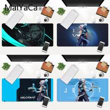 MaiYaCa Supersonic The Jett Valorant Rubber Pad to Mouse Game Gaming Mouse Mat xl xxl 900x400mm for Lol dota2 cs go 2024 - buy cheap