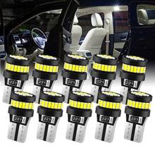 Bombillas LED universales de lectura Interior para coche, luz de techo Canbus, marcador, para W5W T10 194 168, 10 unidades 2024 - compra barato