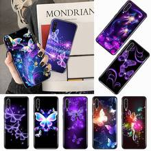 Colorful Lilies butterfly animal Phone Case For Samsung galaxy S 9 10 20  A 10 21 30 31 40 50 51 71 s note 20 j 4 2018 plus 2024 - buy cheap