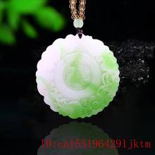 Green Jade Bat Pendant Jewelry Charm Carved Fashion Natural Women Amulet for Necklace Chinese Gifts Jadeite 2024 - buy cheap