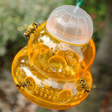 Trampa de abejas en forma de calabaza, trampa de abejas, insectos, moscas, insectos, trampa colgante para miel, 1 unidad 2024 - compra barato