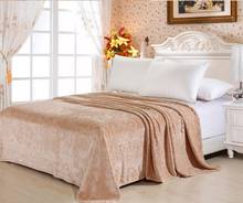 Solid color Embossed Bed Blanket Soft Warm Coral Fleece Throw Blanket Bedding Bed sheet Baby Blankets on Sofa/Bed 200x230cm 2024 - buy cheap