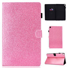 Funda con purpurina para Samsung Galaxy Tab S5E 10,5 T720 T725 SM-T720/SM-T725, carcasa con lápiz óptico S5E, color rosa caramelo 2024 - compra barato