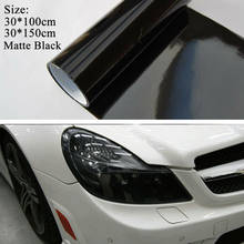 Car Headlight Taillight Fog Light Sticker Tint Protector Film Vinyl Wrap Decals 2024 - купить недорого