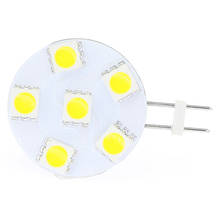 LED G4 lighting bulb 6LED 5050smd 12V 24V AC/DC10-30V BOAT LIGHT MARTINE LIGHT 1W 10pcs/lot 2024 - buy cheap